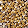 Micro-porcelaine 5 × 5 mm couleur CAPPUCCINO beige clair pour mosaïque