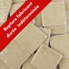 Emaux de Briare couleur GRAVIER beige brillants pour mosaïque 2,5 × 2,5 cm