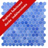 Emaux de Briare Gemmes ASTER AB34 bleu sur filet