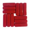 Bâtonnets Pâte de verre espagnole ROUGE 2 x 2 cm 100 g