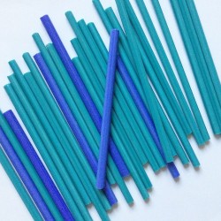 Sticks de verre opaque CAMAÏEU Bleu