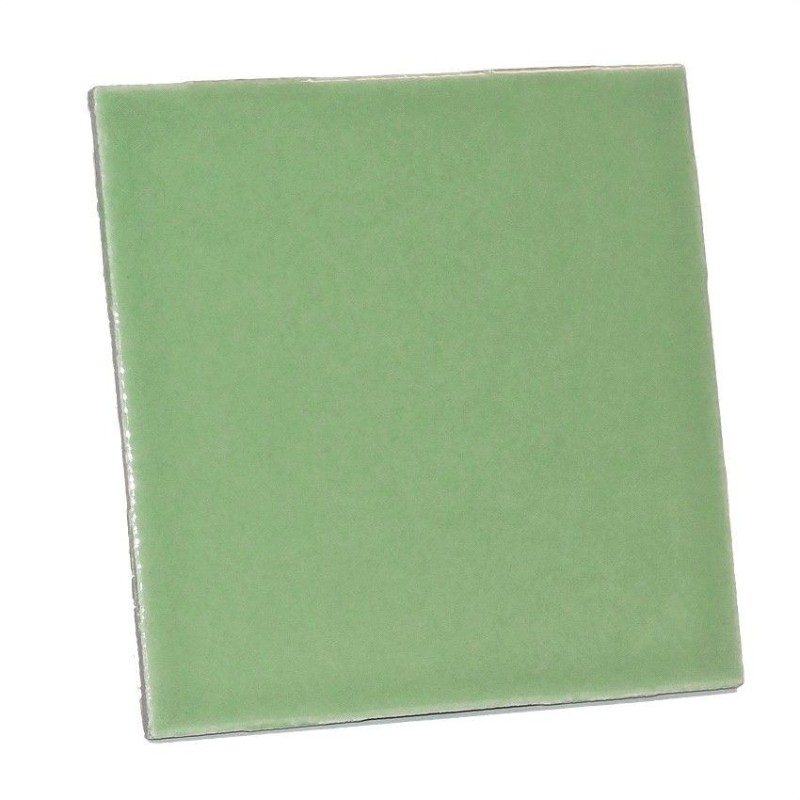 Carrelage extra fin VERT CHENILLE pour mosaïque