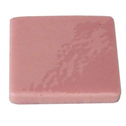 Emaux de Briare couleur ROSE BONBON pour mosaïque 2,5 × 2,5 cm vendus par 100 g