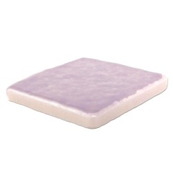 Emaux de Briare couleur CAMPANULE mauve brillants pour mosaïque 2,5 × 2,5 cm