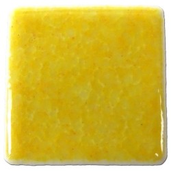 Emaux de Briare couleur GENÊT jaune soleil brillants pour mosaïque 2,5 × 2,5 cm