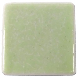 Emaux de Briare couleur BAHIA vert amande brillants pour mosaïque 2,5 × 2,5 cm