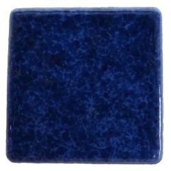 Emaux de Briare couleur CARAÏBES bleu foncé brillants pour mosaïque 2,5 × 2,5 cm