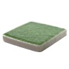 Emaux de Briare couleur CLAIRIERE vert printemps brillants pour mosaïque 2,5 × 2,5 cm vue de profil