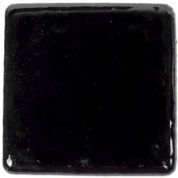 Emaux de Briare couleur PRUNELLE noir brillants pour mosaïque 2,5 × 2,5 cm