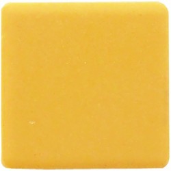 Emaux de Briare Mazurka couleur PÉPITE jaune d’or mats pour mosaïque 2,5 × 2,5 cm vendus par 100 g