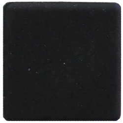 Emaux de Briare Mazurka couleur ONYX noir mats pour mosaïque 2,5 × 2,5 cm