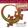 Fiche créative lézard en mosaïque avec tous les conseils de Muriel Buzy