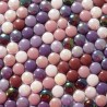 Mini-cabochons COCKTAIL VIOLETTE vendus par 100 g ou 300 g