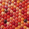 Mini-cabochons COCKTAIL COQUELICOT vendus par 100 g ou 300 g