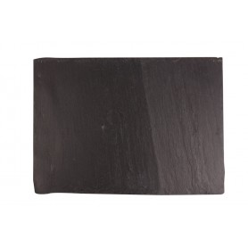 Grande ardoise naturelle rectangle 35 × 22 cm pour mosaïque ou autres techniques de loisirs créatifs verso