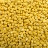 Micro-cubes de verre 5 × 5 mm couleur COURGE jaune pour mosaïque