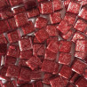 Pâtes de verre Précieux RUBIS 1 × 1 cm vendues par 100 g, 300 g ou 600 g