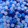 Mini-cabochons XS OUTREMER bleu en vrac 100 g