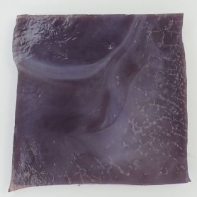 Verre Albertini opaque VIOLETTE DE PARME de face envers