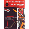 Livre 103 dessins interprétés en mosaïque de Muriel Ligerot aux éditions Couleurs Mosaïques