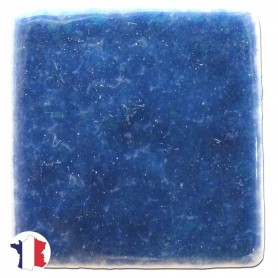 Emaux de Briare couleur GALAPAGOS bleu vert chiné brillants pour mosaïque 2,5 × 2,5 cm