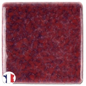 Emaux de Briare couleur QUETSCHE lie de vin brillants pour mosaïque 2,5 × 2,5 cm