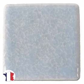 Emaux de Briare couleur ÉCUME bleu clair brillants pour mosaïque 2,5 × 2,5 cm