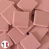 Emaux de Briare couleur ROSE BONBON pour mosaïque 2,5 × 2,5 cm vendus par 100 g