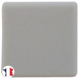 Emaux de Briare Mazurka couleur CALCÉDOINE gris clair mats pour mosaïque 2,5 × 2,5 cm vendus par 100 g