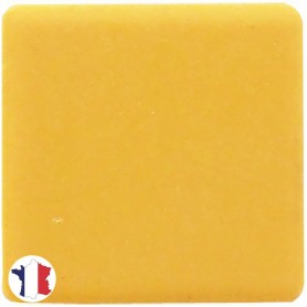 Emaux de Briare Mazurka couleur PÉPITE jaune d’or mats pour mosaïque 2,5 × 2,5 cm vendus par 100 g