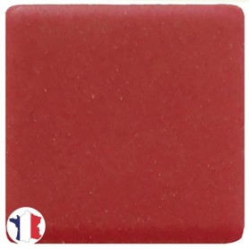 Emaux de Briare Mazurka couleur RUBIS rouge foncé mats pour mosaïque 2,5 × 2,5 cm vendus par 100 g