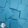 Emaux de Briare Mazurka couleur TURQUOISE bleu mats pour mosaïque 2,5 × 2,5 cm vendus par 100 g