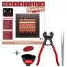 Pack mosaïque Tableau Charleston comprenant le kit mosaïque Tableau Charleston et le kit outils mosaïque complet Loisirs