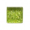 Pâtes de verre pailletées JADE 1 × 1 cm